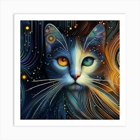 Cat´S Sences Art Print