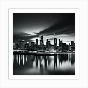 Chicago Skyline 10 Art Print