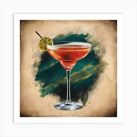 Martini 8 Art Print