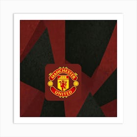 Manchester United F.C. Logo Wall Art 12 Art Print