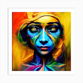 Colorful Painting Art Print