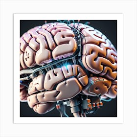 Artificial Brain 13 Art Print