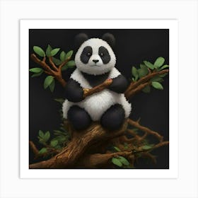 Panda Bear 10 Art Print