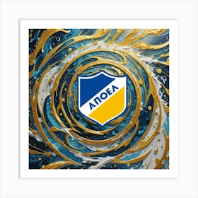 APOEL FC 19 Art Print