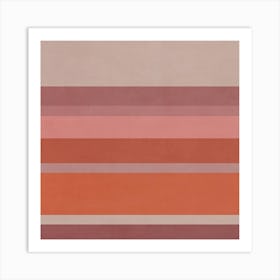 Colored Stripes - 01 Art Print