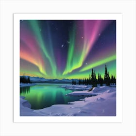 Aurora Borealis 197 Art Print