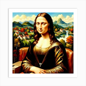 Mona Lisa 2 Art Print