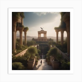 Gardens of the Babylon 01 Art Print