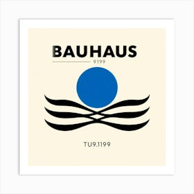 Bauhaus exhibition art print Art Print