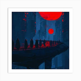 City Under The Sun Art Print