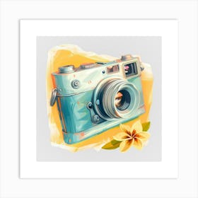 Watercolor Summer Photography 13 Art Print