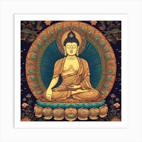 Buddha 4 Art Print