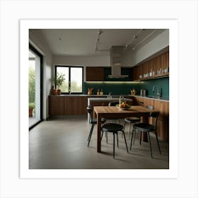 Modern Kitchen 2 Art Print