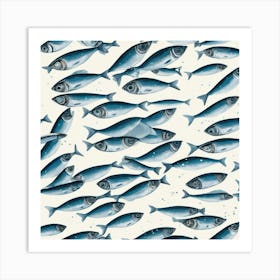 Sardines 10 Art Print