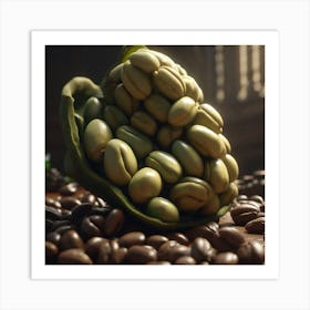 Coffee Beans 374 Art Print