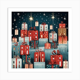 Christmas Card 1 Art Print