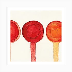 Lollipops Art Print