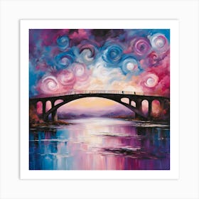 Bridge To A New Dimension Art Print