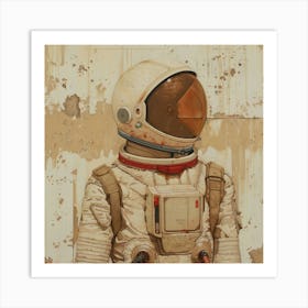 'Astronaut' 2 Art Print