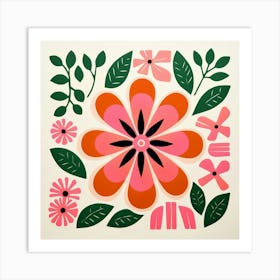 Flower Print Art Print