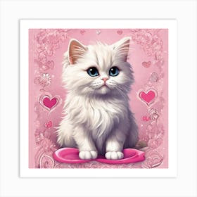 cuty kitty Art Print