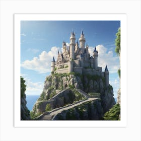 Disney'S Cinderella Castle Art Print