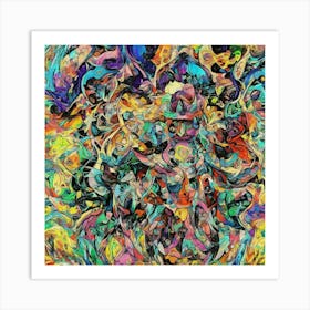 Abstract Painting 1 Art Print