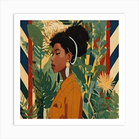 African American Woman Art Print