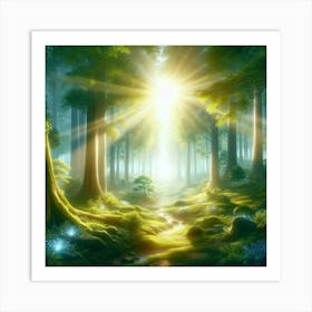 Fairy Forest 41 Art Print