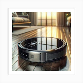 Robot Vacuum Cleaner Art Print