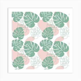 Tropical Leaves Art Print