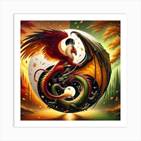 Dragon art Art Print
