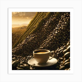 Coffee Beans 162 Art Print