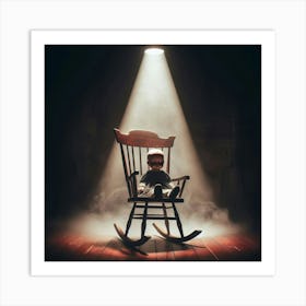 Rocking Chair Art Print