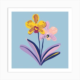 Orchids 16 Art Print