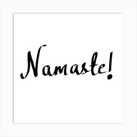 Namaste Art Print