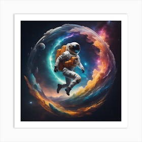 Swirling Galaxy Art Print