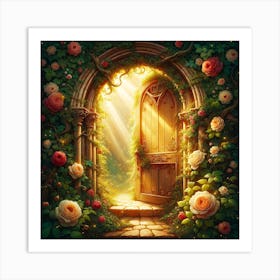 Fairytale Doorway Art Print