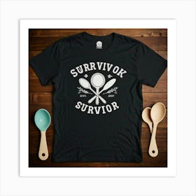 Default Wooden Spoon Survivor Tshirt 3 Art Print