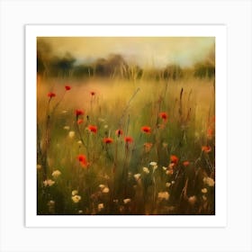 Poppy Field 4 Art Print