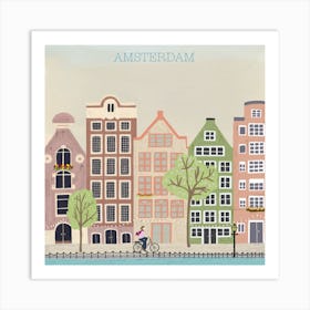 Amsterdam Art Print