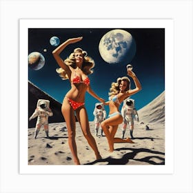 Moonbabes 2 Art Print