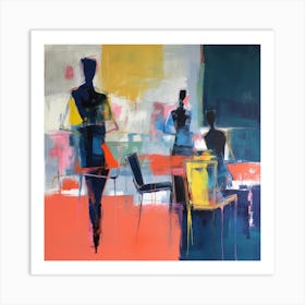 Business Meeting In The Office 18 Art Print