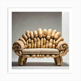 Potato Sofa Art Print