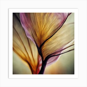 Abstract Flower 1 Art Print