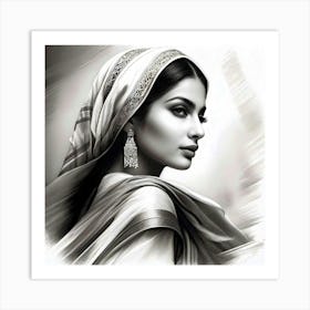 Exotic Beauty Artwork 240 Art Print