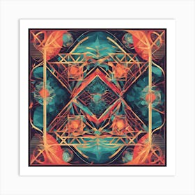 Psychedelic Art 3 Art Print