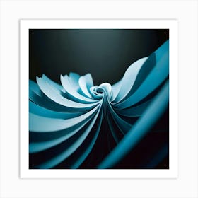 Paper Spiral - Paper Stock Videos & Royalty-Free Footage 1 Art Print