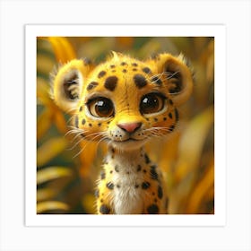 Cheetah 15 Art Print