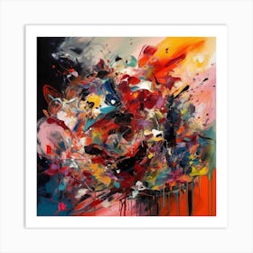 Abstract Painting 170 Art Print